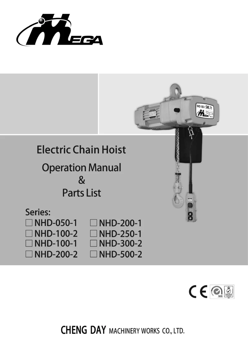 Electric Chain Hoist-NHD UM series